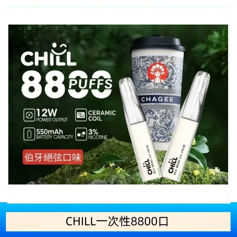 10種口味|鴨嘴獸CHILL 8800口一次性電子菸 8ml大容量煙油